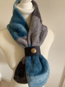 ボアマフラー　革ベルト