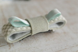 こぎん刺し　バレッタ