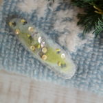 フェルトのぱっちんピン