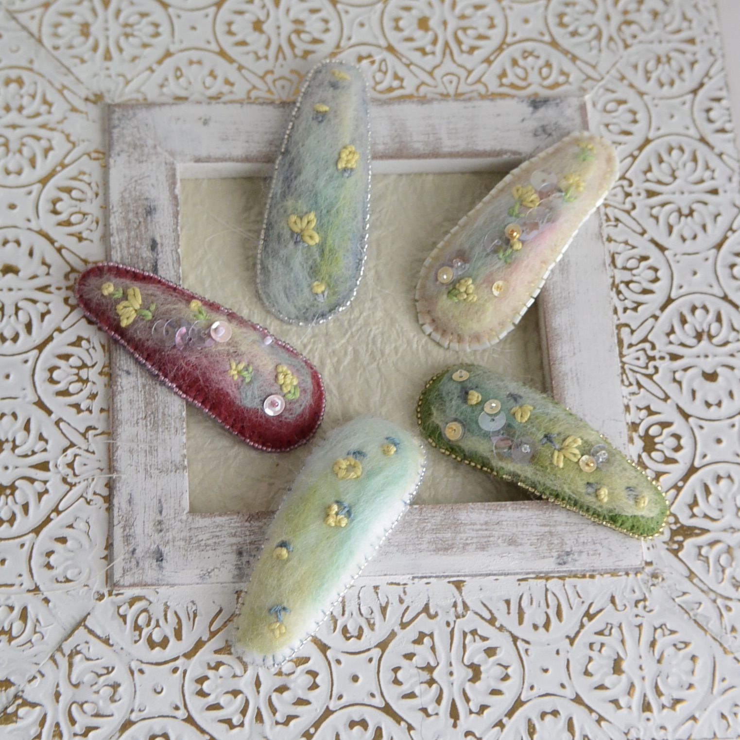 ふわもこのピンたち