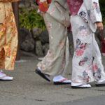 着物　仕立ての糸しごき