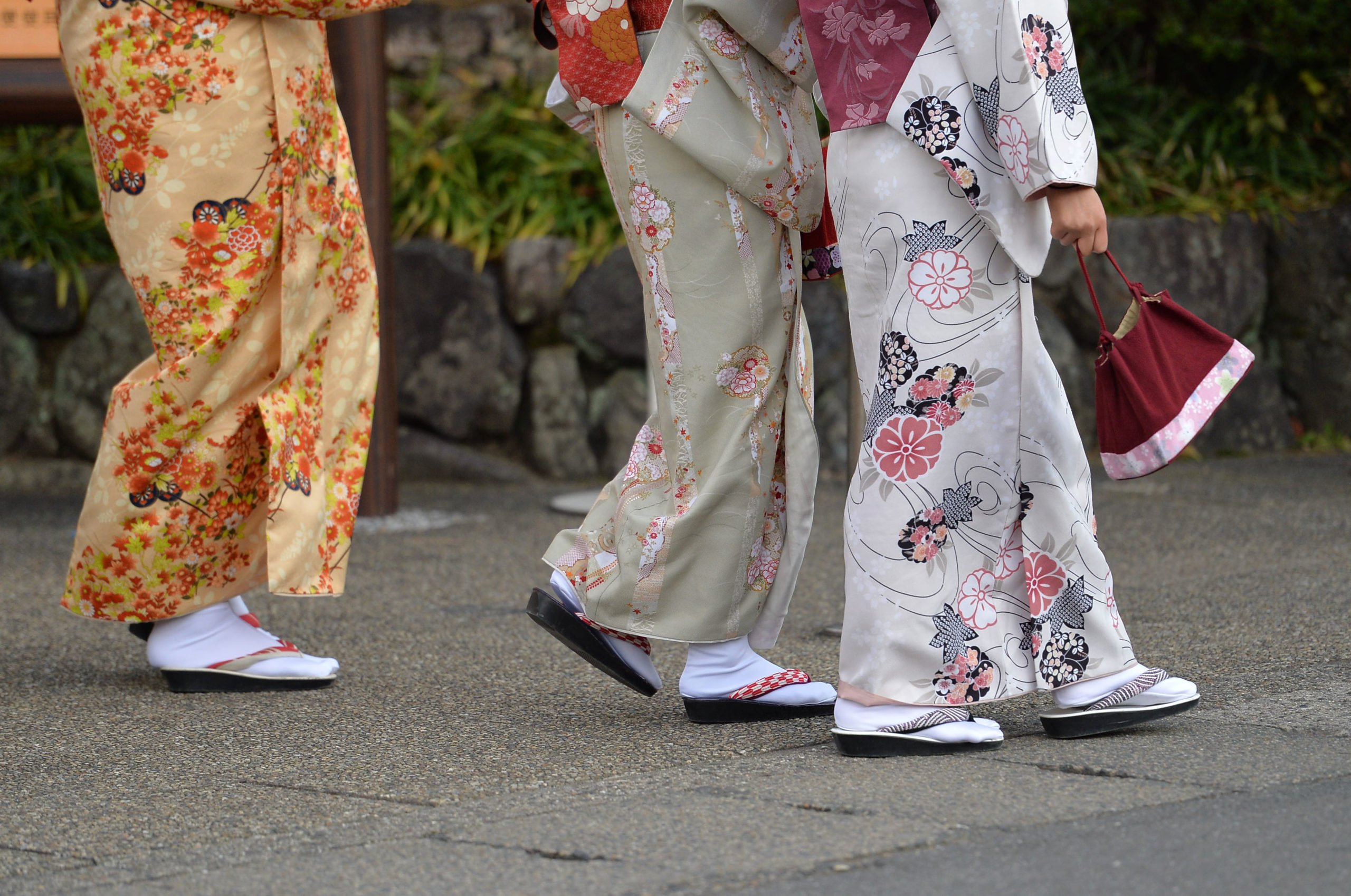 一般庶民 トップ 着物 着こなし