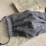 マスクの実証実験中