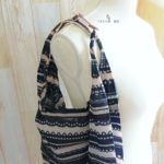 エコバッグを肩掛けに