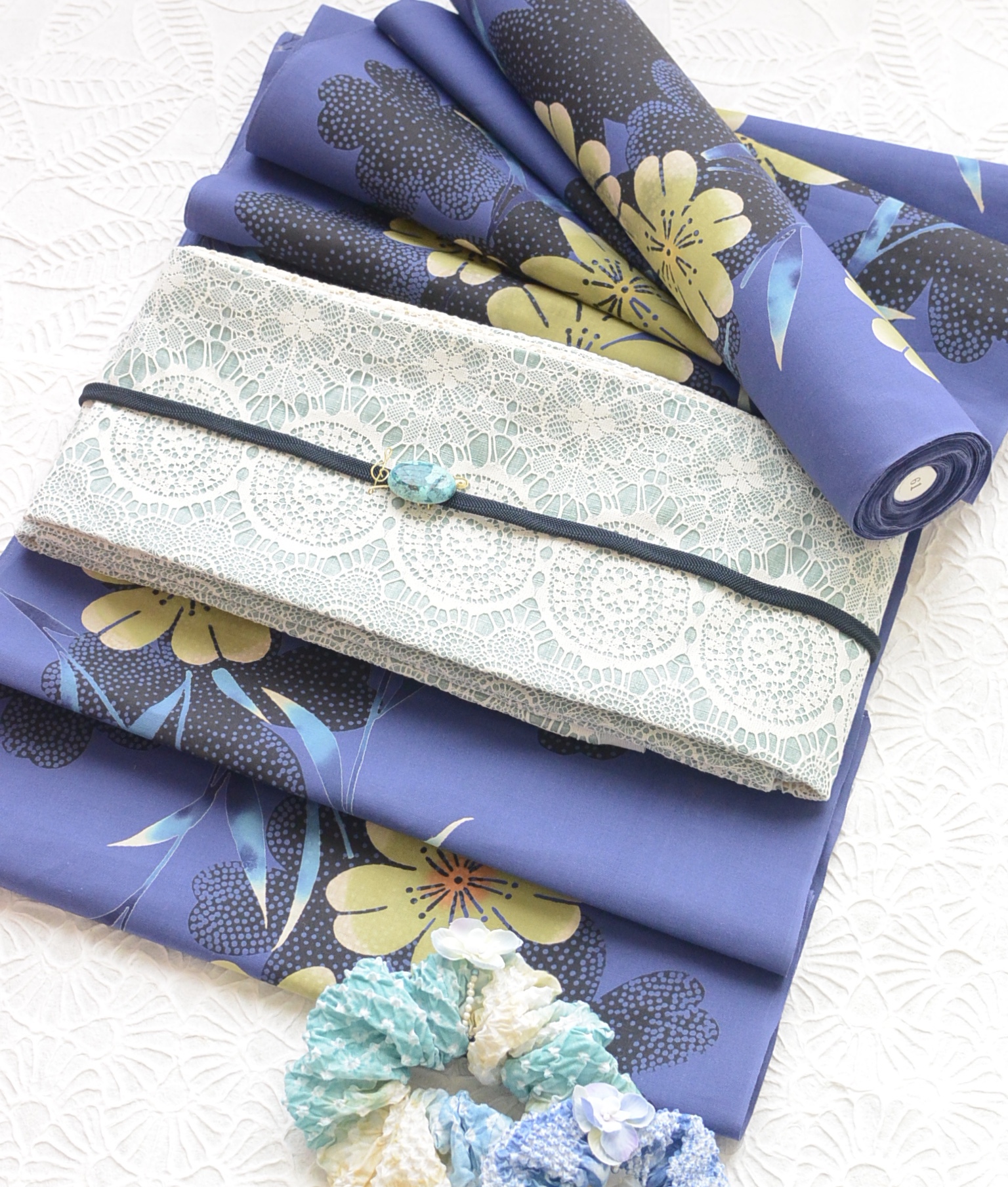 半衿や着物の襟のファンデーション汚れ