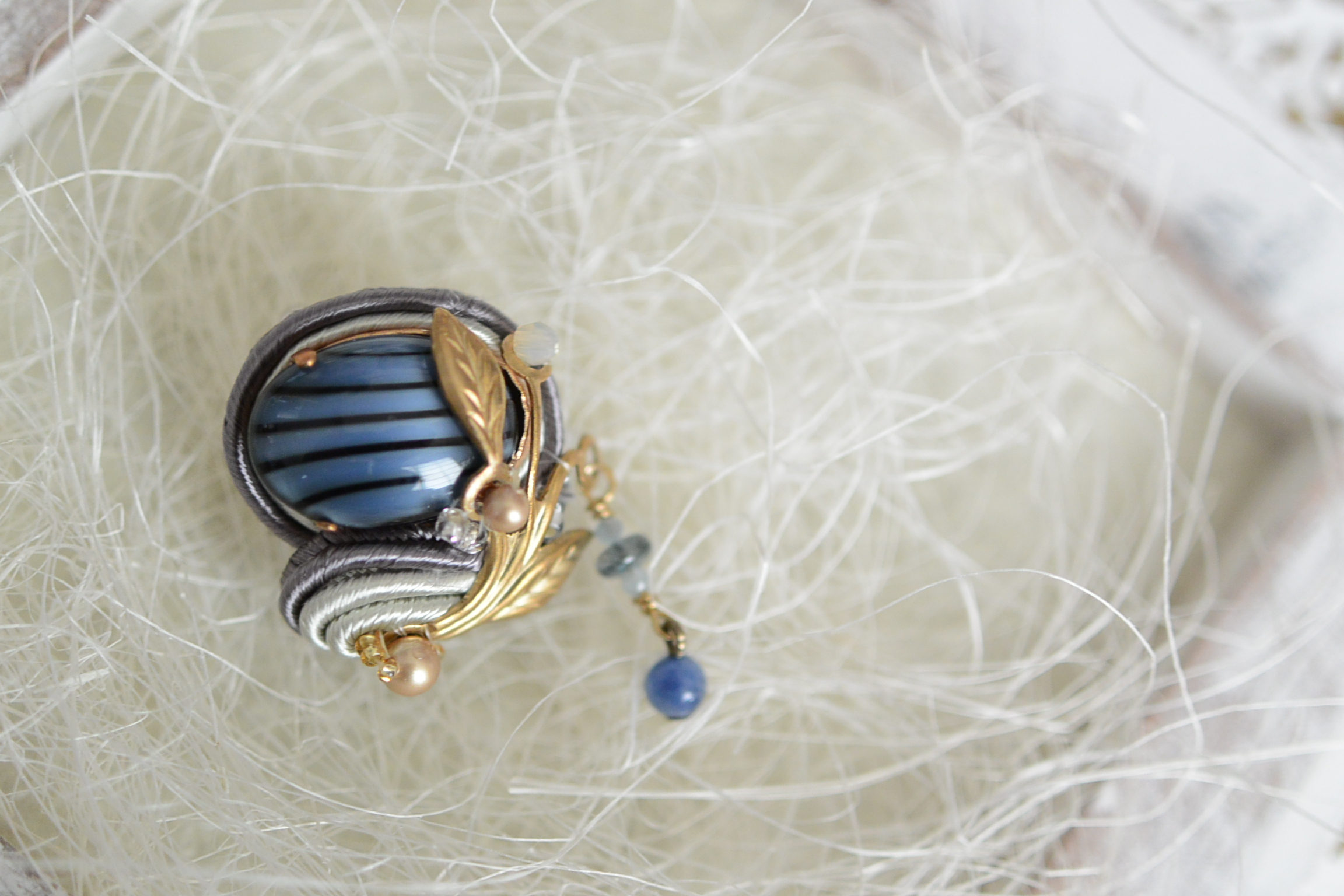 ジュエリーのような帯留め