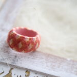 「かさや儀平」さんの組紐キットの糸で加賀指ぬき